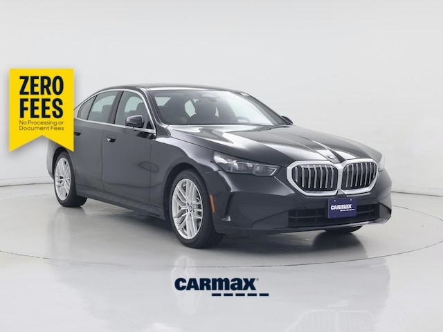 Black 2025 BMW 5 Series 530i RWD Sedan Rear-Wheel Drive Automatic