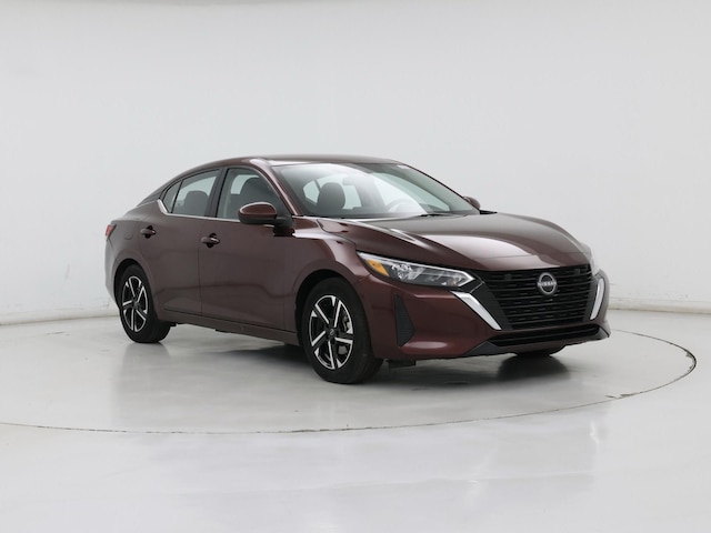 Red (Burgundy) 2025 Nissan Sentra SV FWD Sedan Front-Wheel Drive Automatic