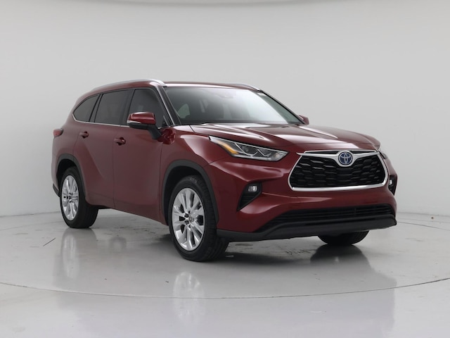 Red 2023 Toyota Highlander Hybrid Limited FWD SUV / Crossover Front-Wheel Drive Automatic