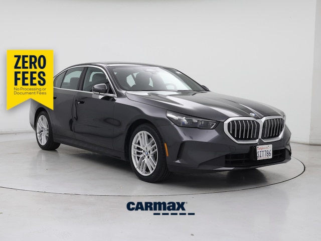 Gray 2025 BMW 5 Series 530i xDrive Sedan All-Wheel Drive Automatic