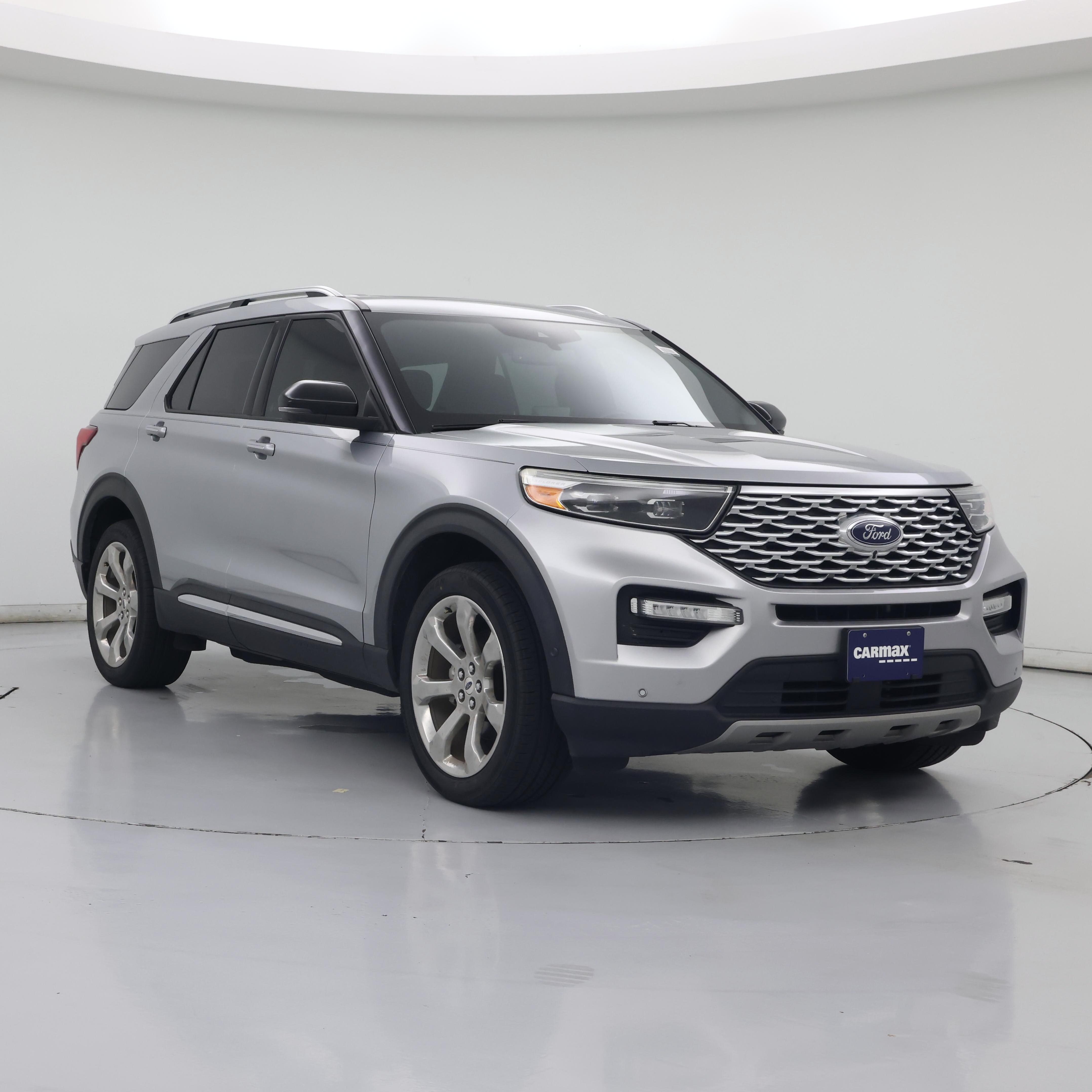 Silver 2020 Ford Explorer SUV / Crossover All-Wheel Drive Automatic