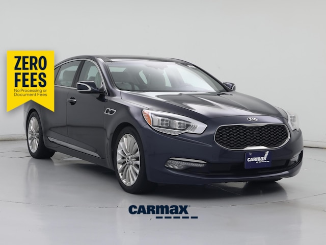Blue 2015 Kia K900 Luxury V8 Sedan Rear-Wheel Drive Automatic