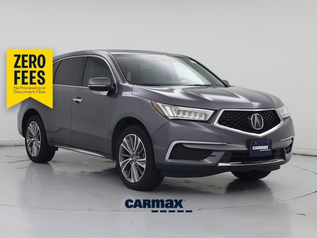 Gray 2017 Acura MDX SUV / Crossover Front-Wheel Drive Automatic