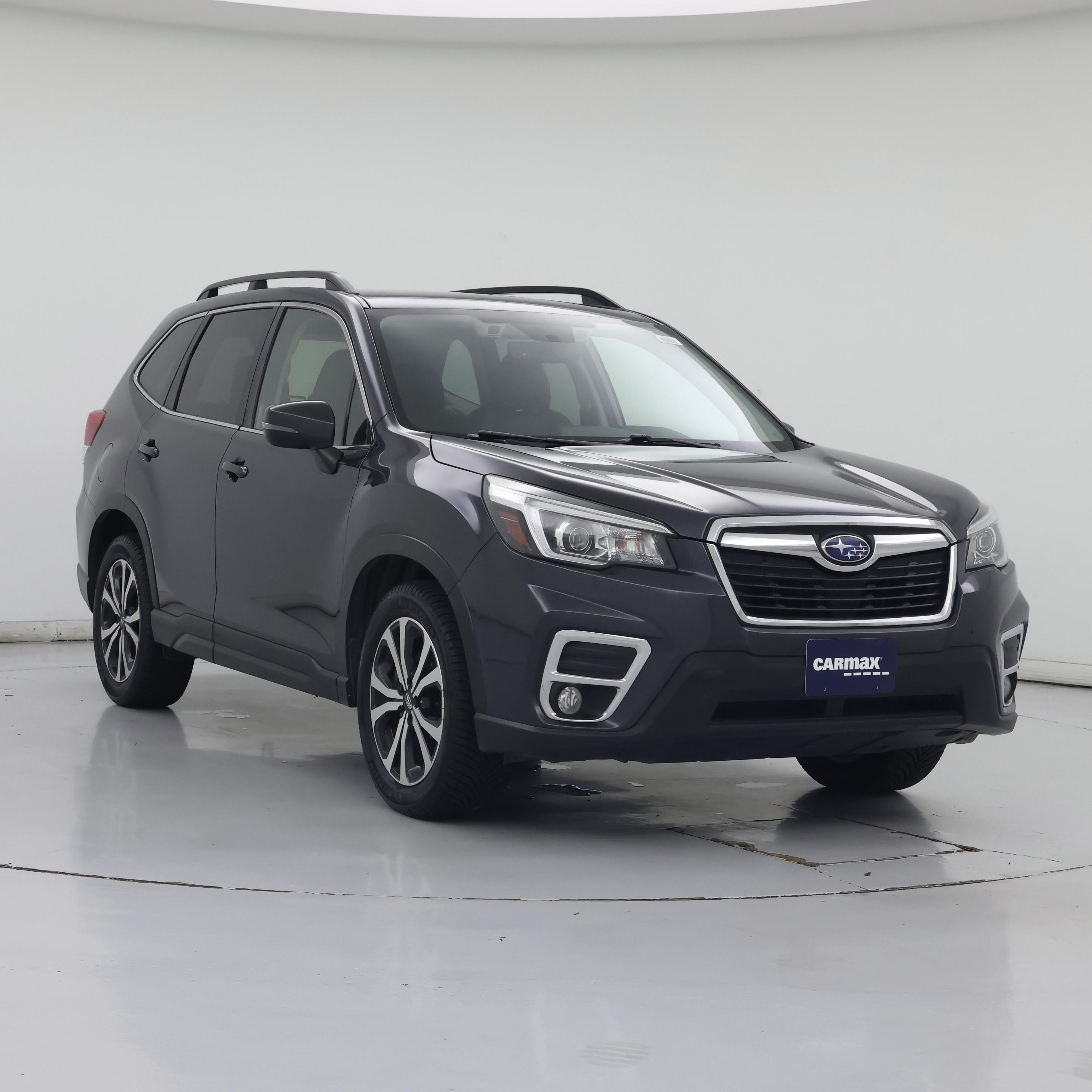 Gray 2019 Subaru Forester SUV / Crossover All-Wheel Drive Automatic
