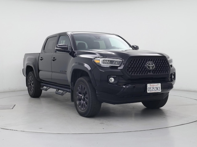 Black 2022 Toyota Tacoma Limited Double Cab 4WD Pickup Truck Four-Wheel Drive Automatic