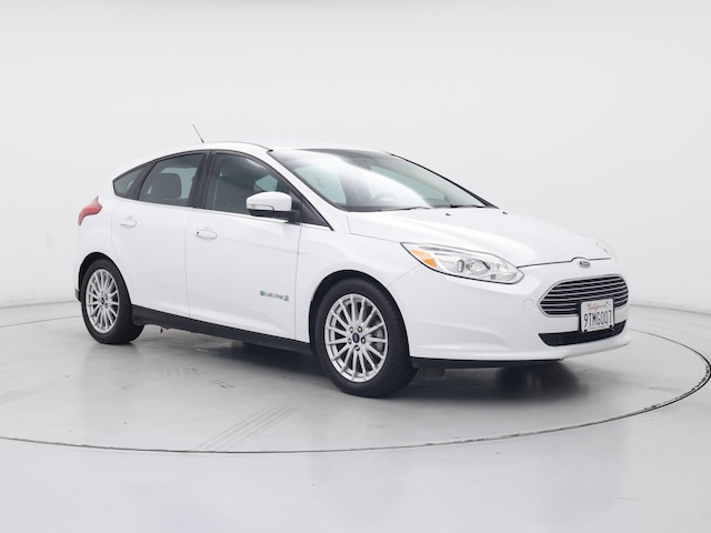 White 2016 Ford Focus Electric Hatchback Hatchback Front-Wheel Drive Automatic