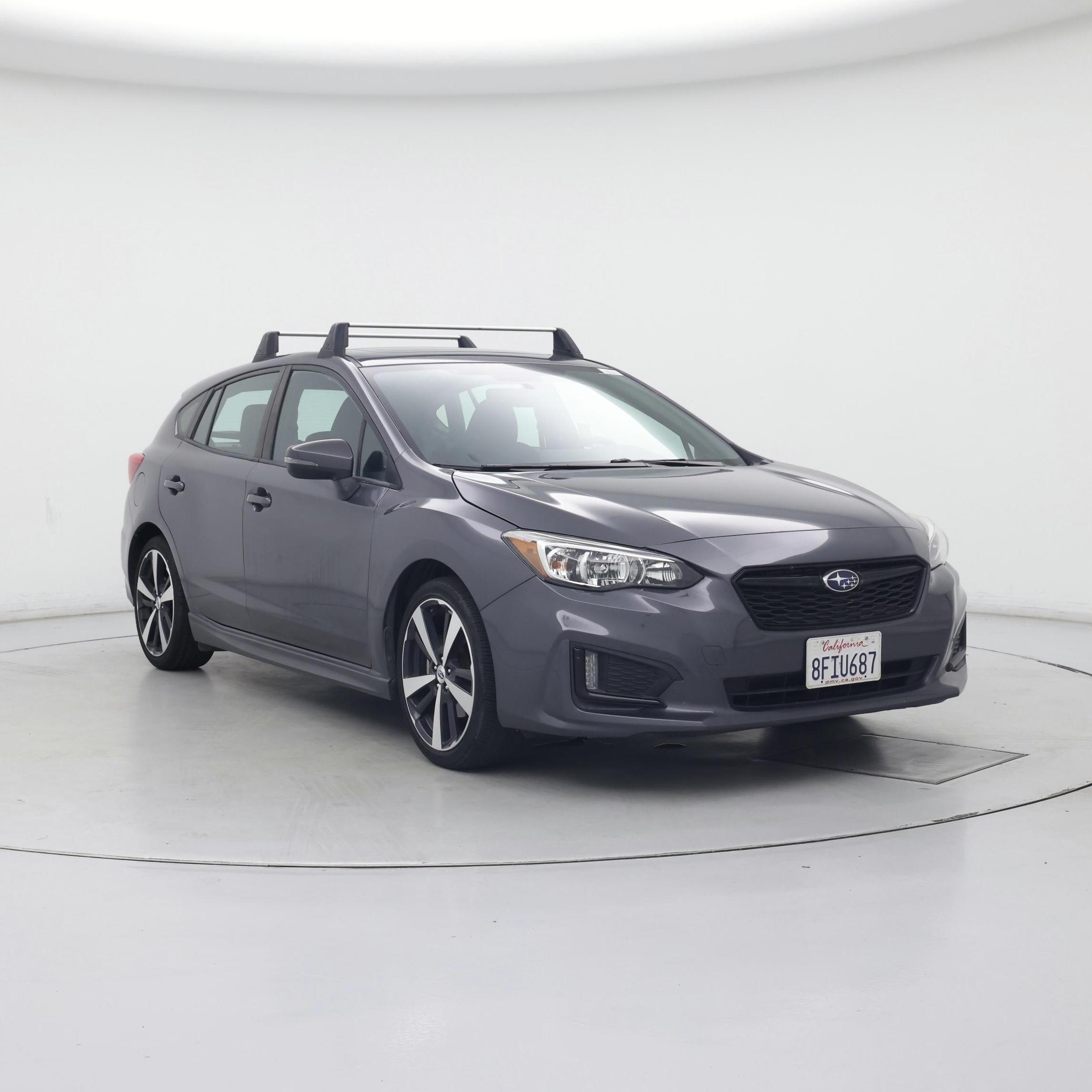 Gray 2018 Subaru Impreza 2.0i Sport Hatchback AWD Hatchback All-Wheel Drive Automatic