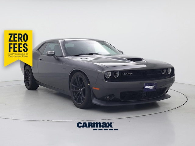 Gray 2017 Dodge Challenger Coupe Rear-Wheel Drive Automatic
