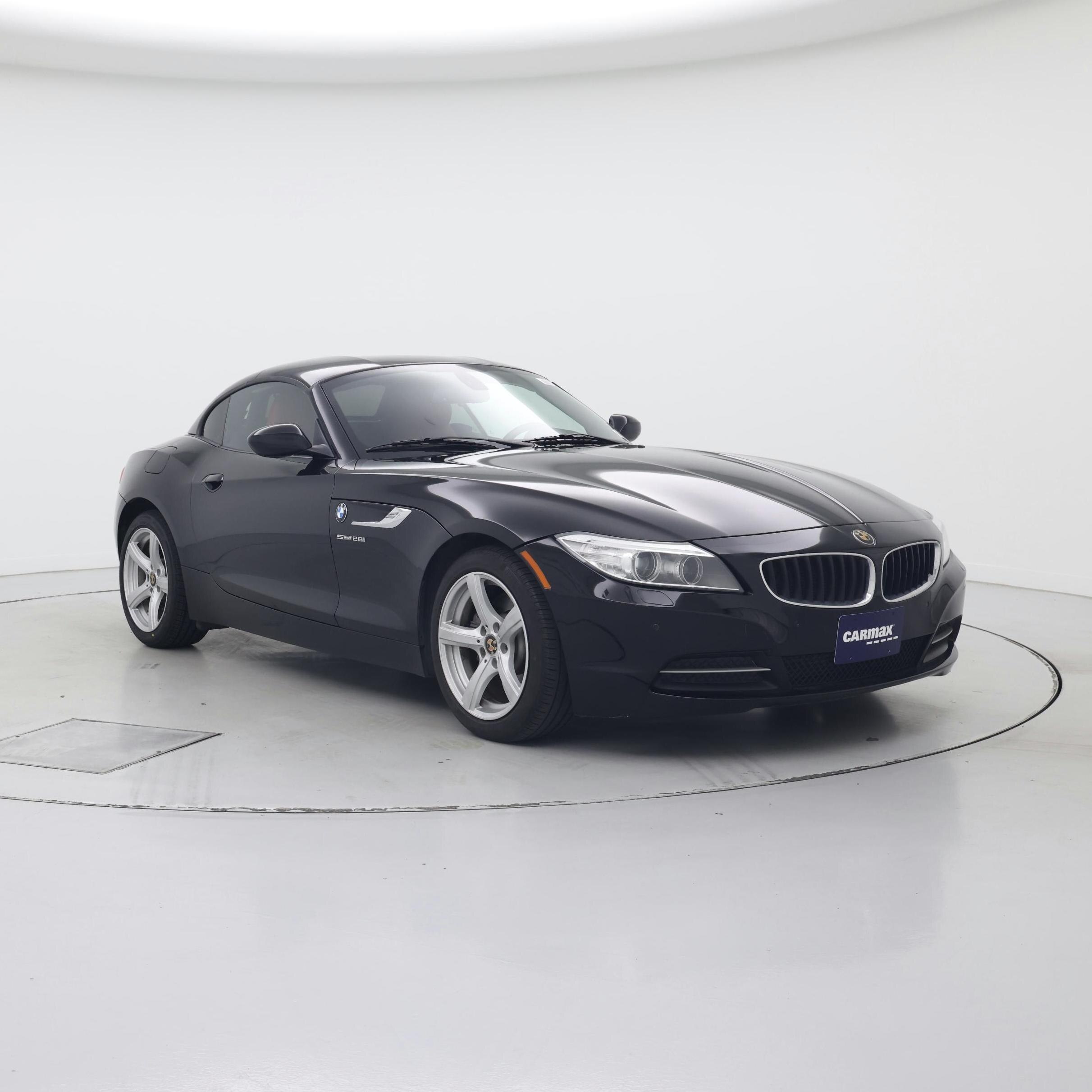Black 2014 BMW Z4 Convertible Rear-Wheel Drive Automatic