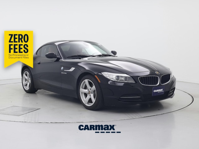 Black 2014 BMW Z4 Convertible Rear-Wheel Drive Automatic