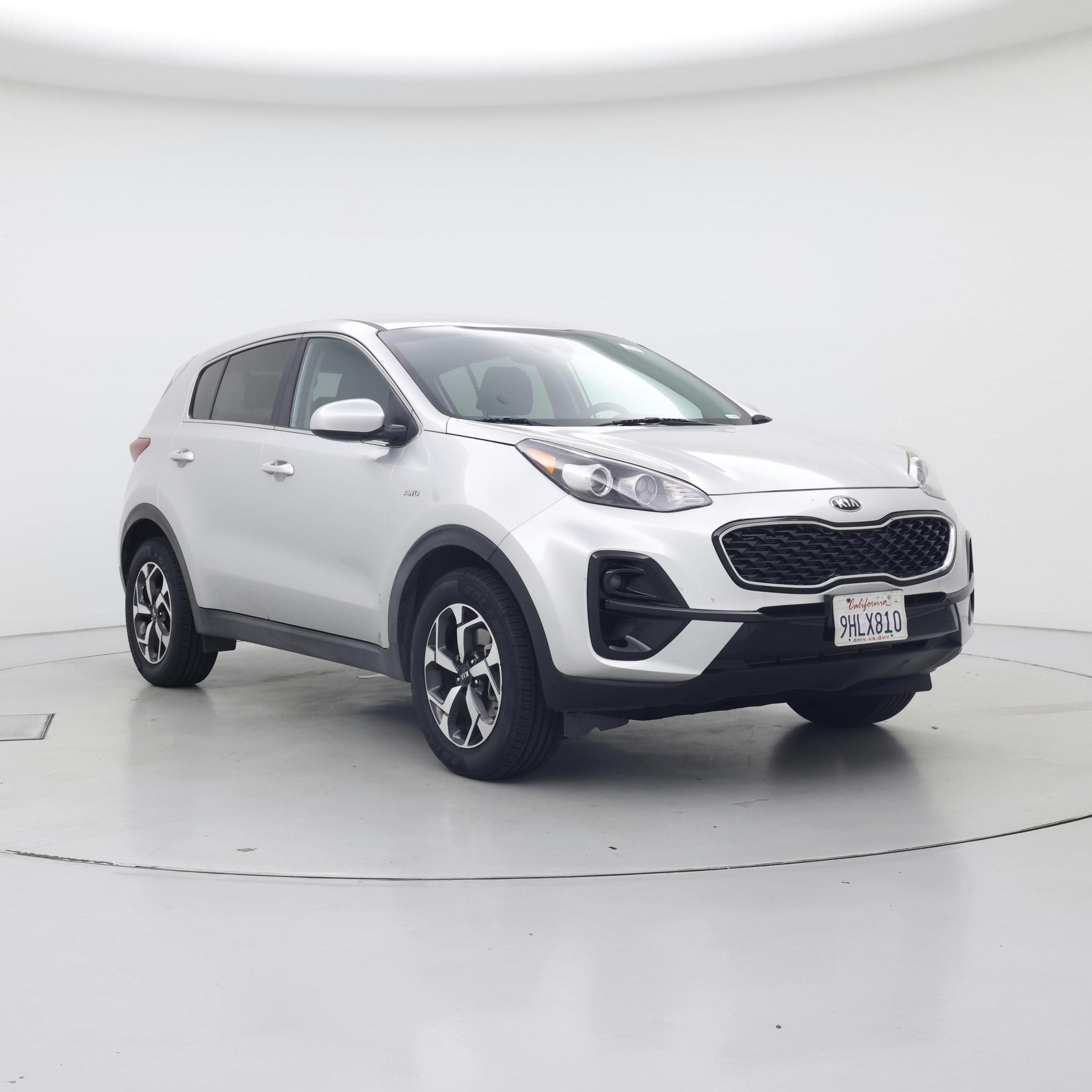 Silver 2021 Kia Sportage SUV / Crossover All-Wheel Drive Automatic