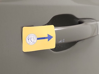 Rear Door Driver Side Cosmetic Imperfection