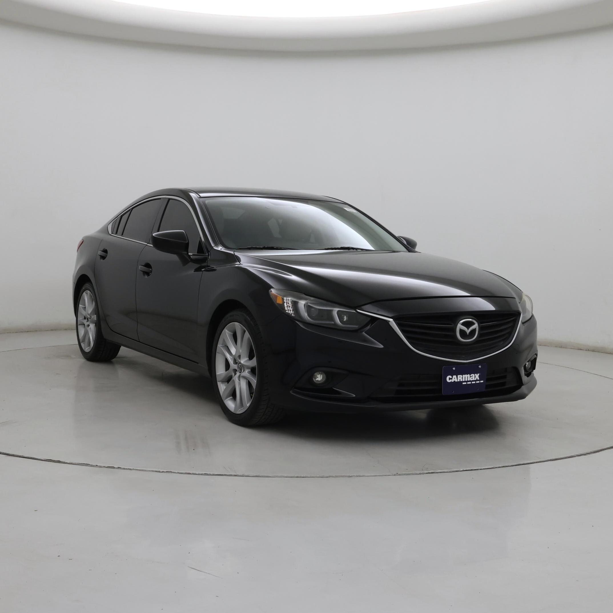 Black 2016 Mazda MAZDA6 Sedan Front-Wheel Drive Automatic