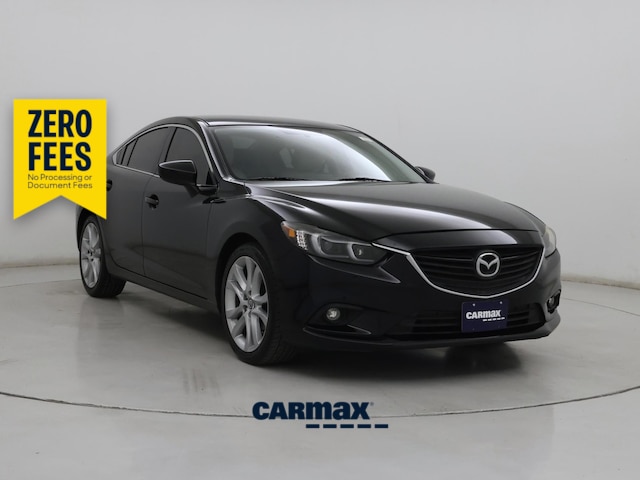 Black 2016 Mazda MAZDA6 Sedan Front-Wheel Drive Automatic