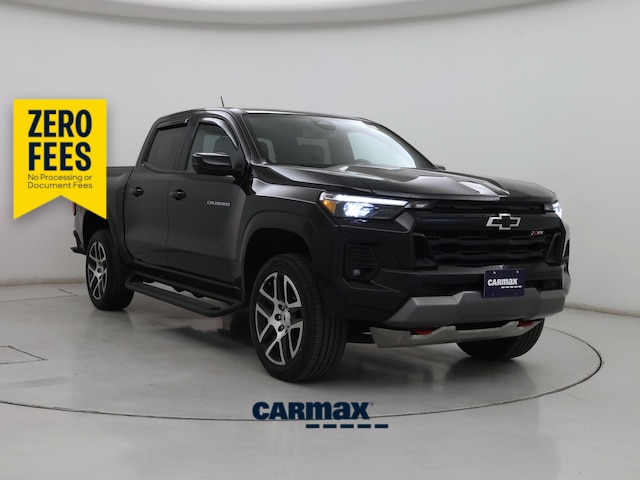 Black 2023 Chevrolet Colorado Z71 Crew Cab 4WD Pickup Truck Four-Wheel Drive Automatic