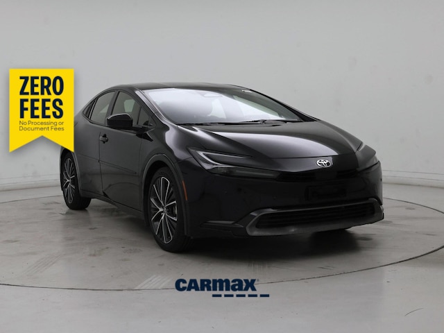 Black 2024 Toyota Prius Hatchback Front-Wheel Drive Automatic