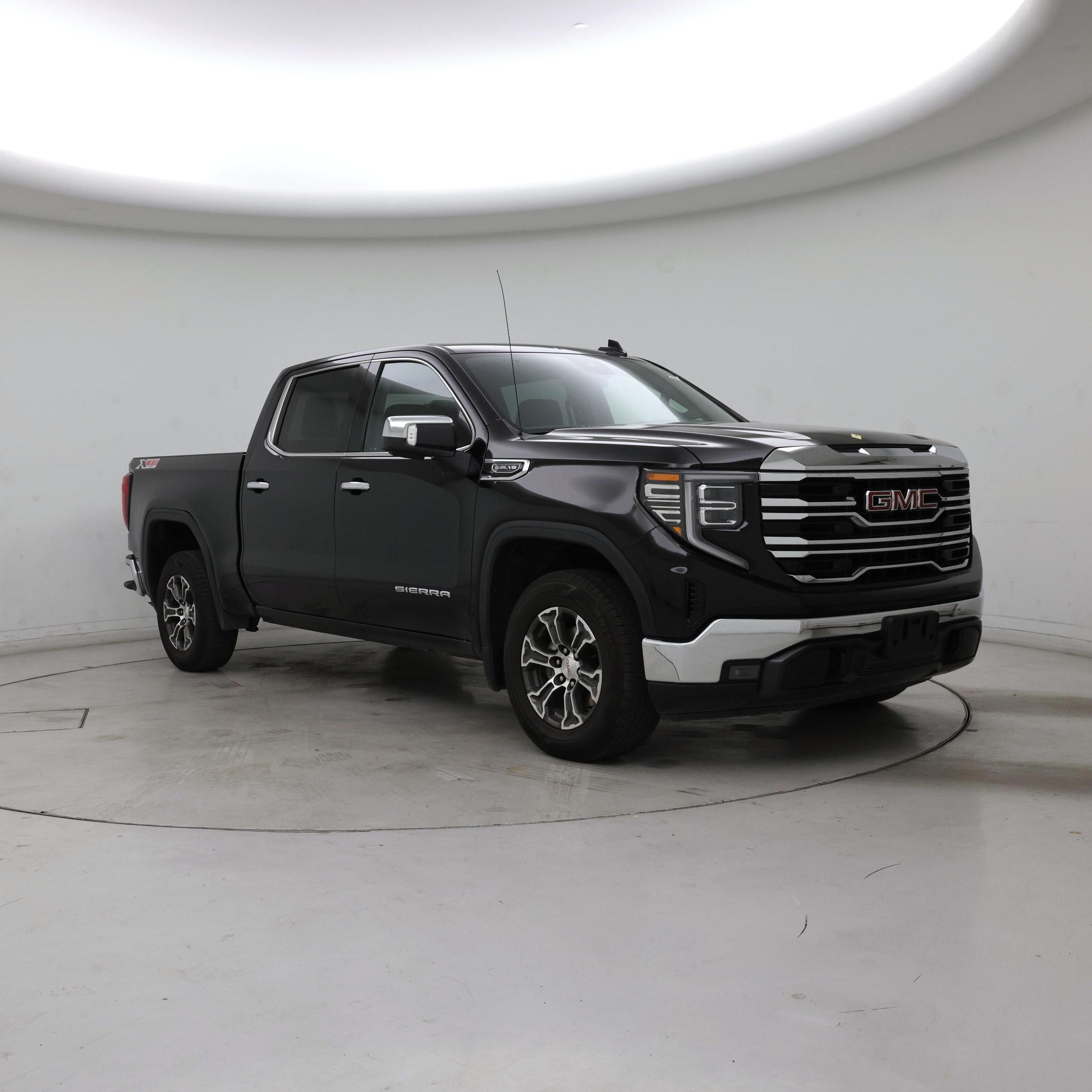 Black 2024 GMC Sierra 1500 SLT Crew Cab RWD Pickup Truck 4X2 Automatic