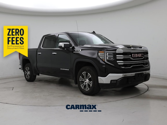 Black 2024 GMC Sierra 1500 SLT Crew Cab RWD Pickup Truck 4X2 Automatic