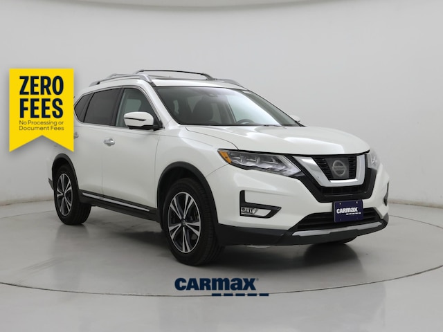 White 2017 Nissan Rogue SUV / Crossover Front-Wheel Drive Automatic