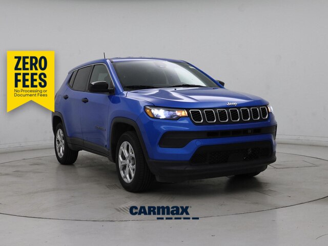 Blue 2024 Jeep Compass SUV / Crossover Four-Wheel Drive Automatic