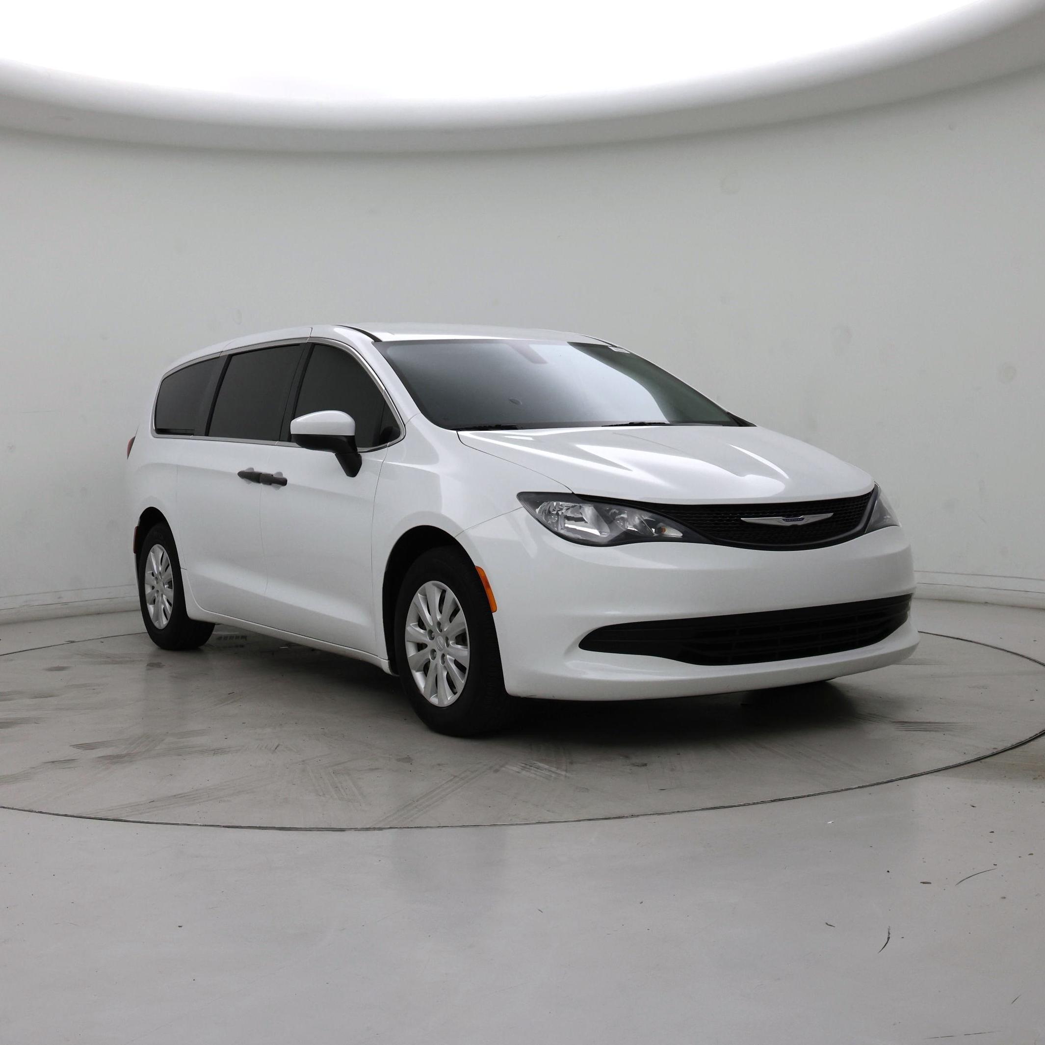 White 2020 Chrysler Voyager Minivan Front-Wheel Drive Automatic