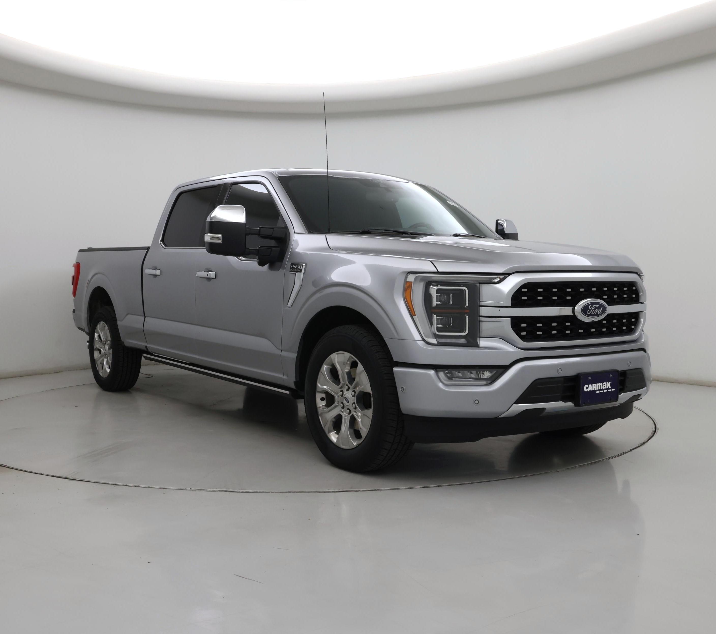 Silver 2021 Ford F-150 Pickup Truck 4X2 Automatic