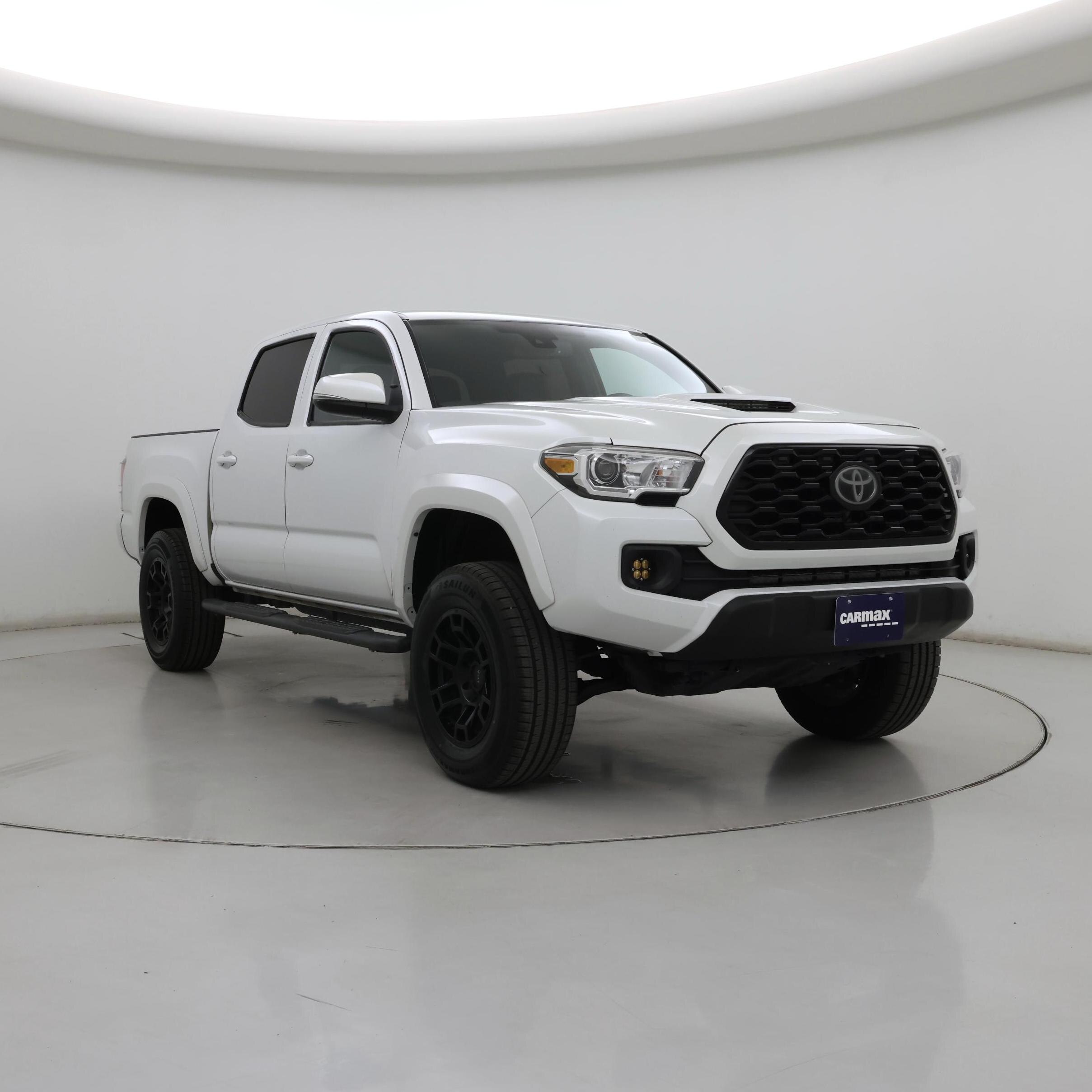 White 2021 Toyota Tacoma Pickup Truck 4X2 Automatic