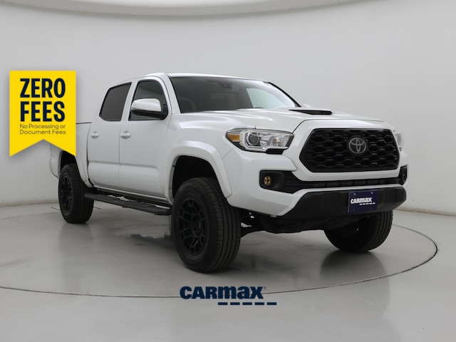 White 2021 Toyota Tacoma Pickup Truck 4X2 Automatic