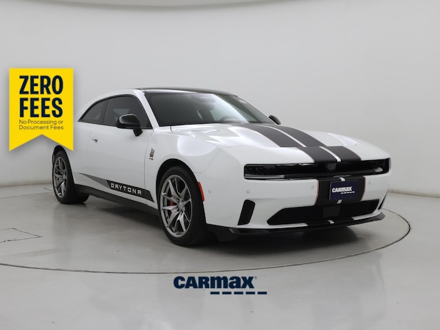 White 2025 Dodge Charger Daytona Coupe All-Wheel Drive Automatic