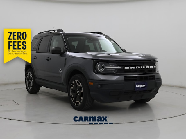 Blue 2021 Ford Bronco Sport SUV / Crossover All-Wheel Drive Automatic