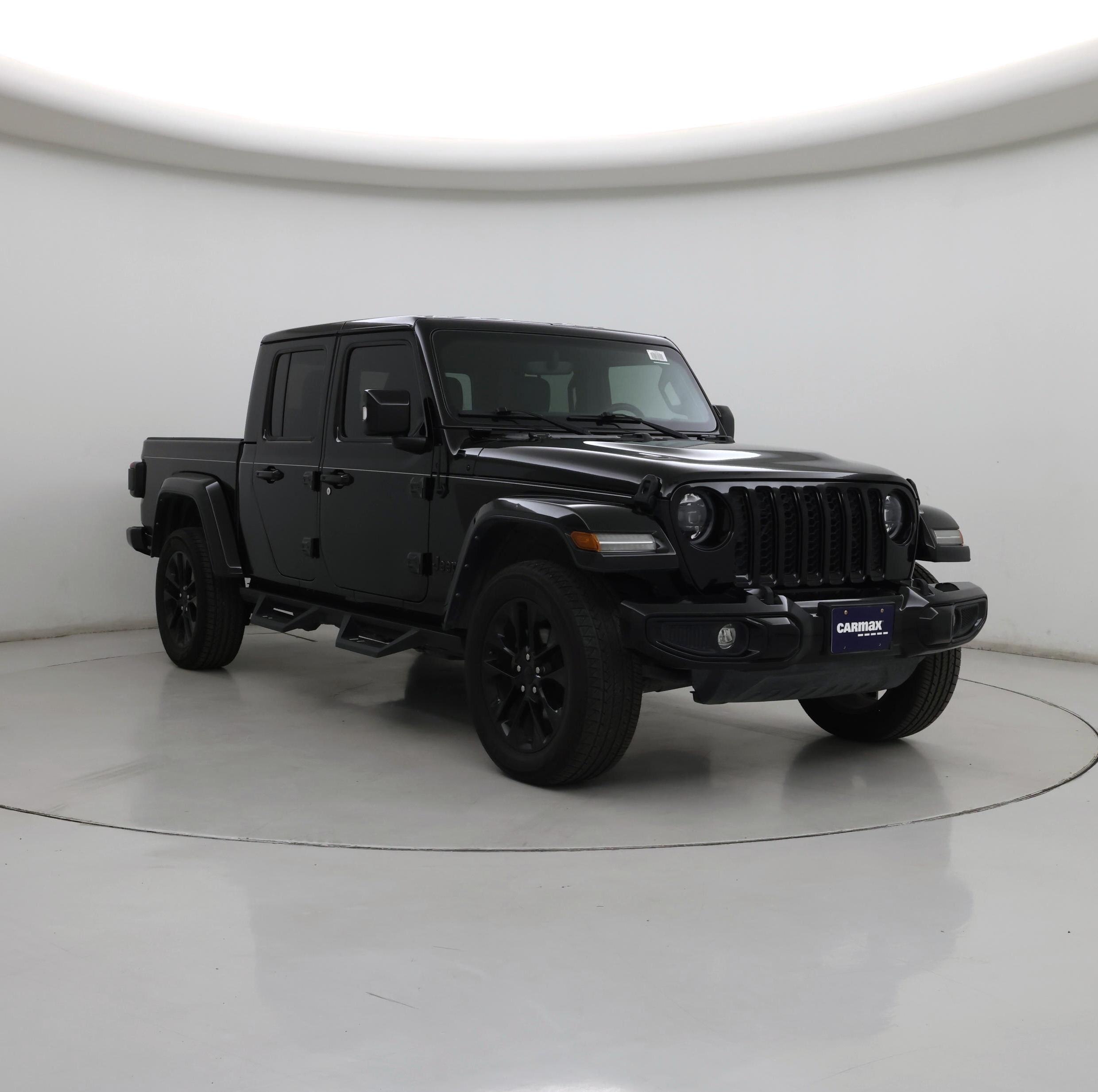 Black 2023 Jeep Gladiator Pickup Truck Four-Wheel Drive Automatic