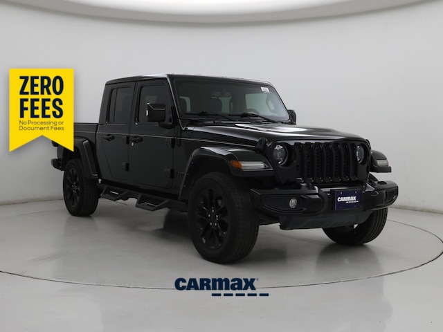 Black 2023 Jeep Gladiator Pickup Truck Four-Wheel Drive Automatic