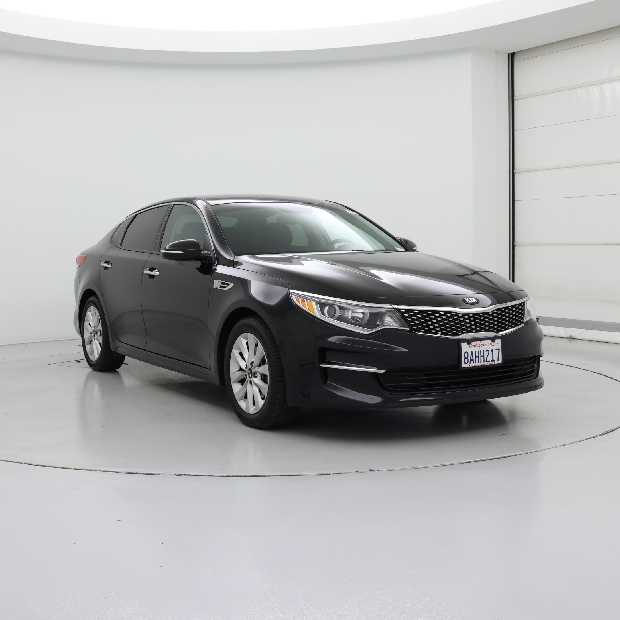 Black 2018 Kia Optima Sedan Front-Wheel Drive Automatic