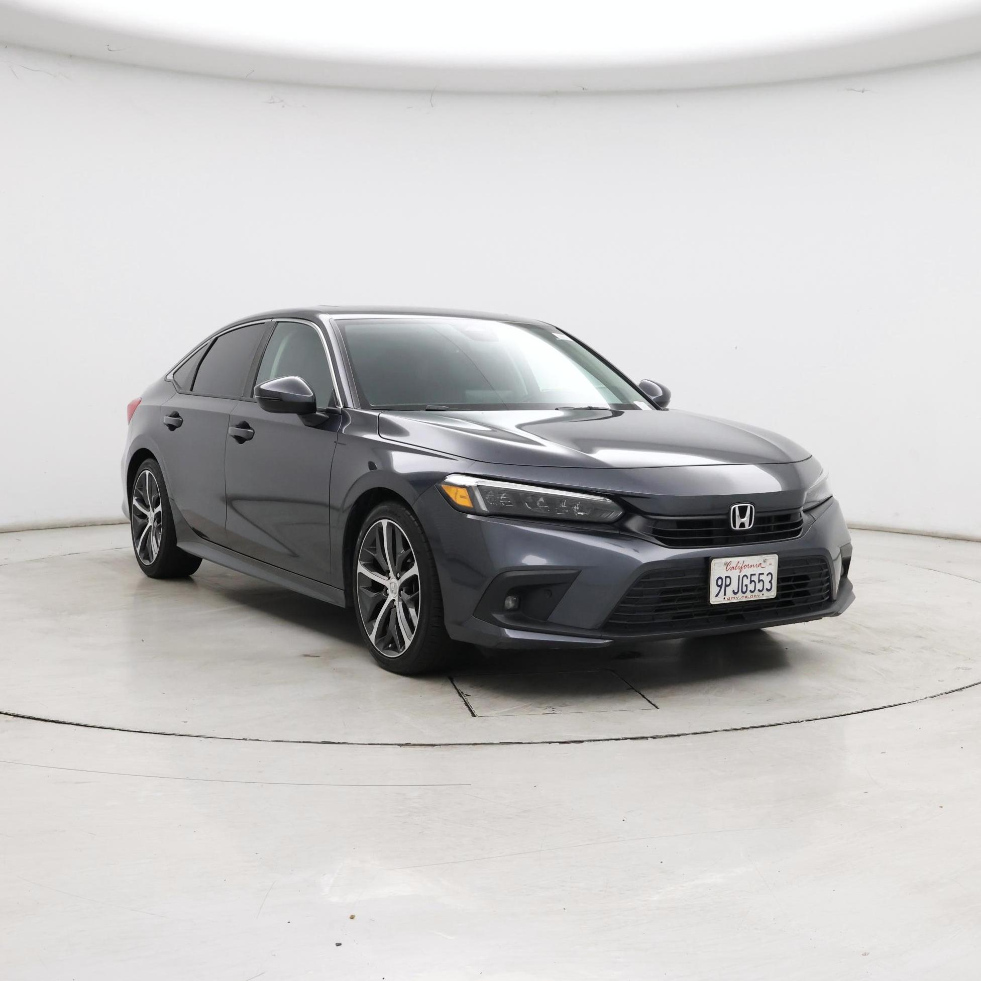 Gray 2024 Honda Civic Sedan Front-Wheel Drive Automatic
