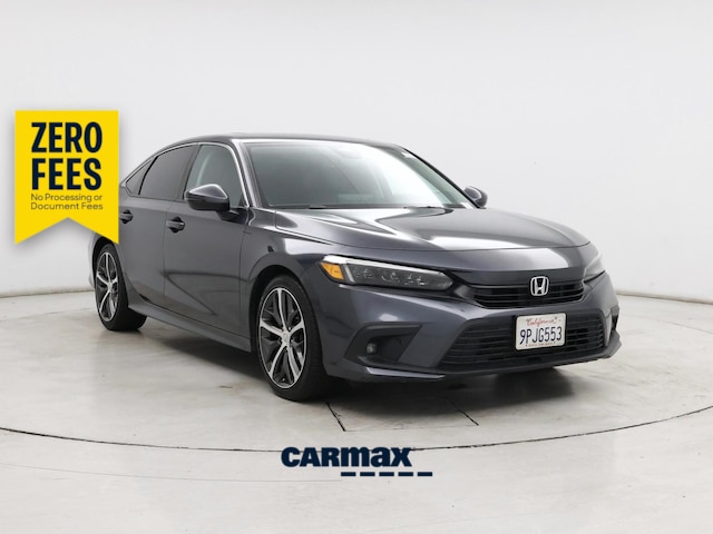 Gray 2024 Honda Civic Sedan Front-Wheel Drive Automatic