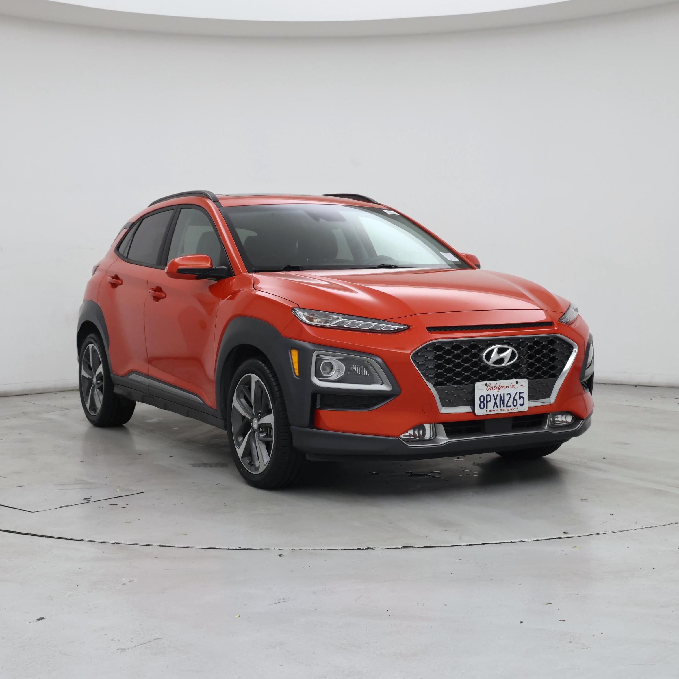 Red 2020 Hyundai Kona SUV / Crossover Front-Wheel Drive Automatic