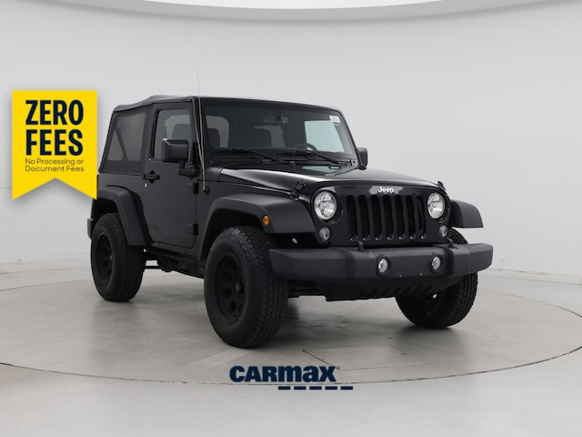 Black 2015 Jeep Wrangler SUV / Crossover Four-Wheel Drive Manual