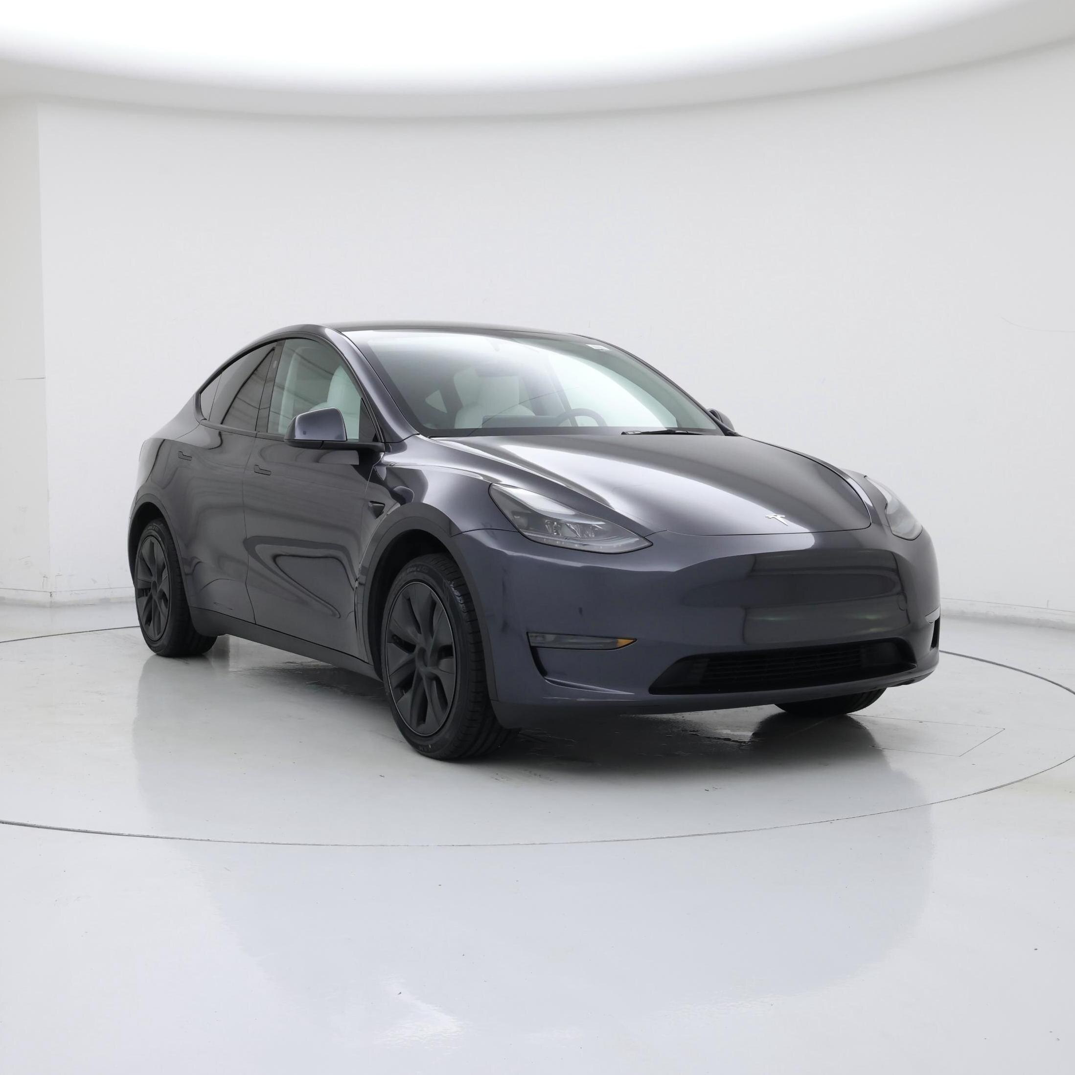 Gray 2025 Tesla Model Y SUV / Crossover Rear-Wheel Drive Automatic