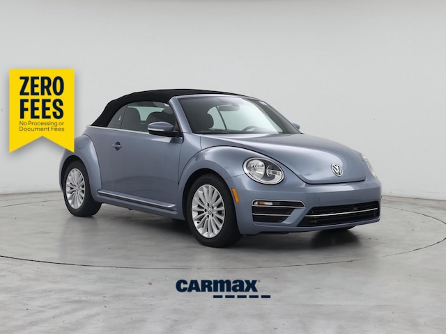 Blue 2019 Volkswagen Beetle 2.0T Final Edition SE Convertible FWD Convertible Front-Wheel Drive Automatic
