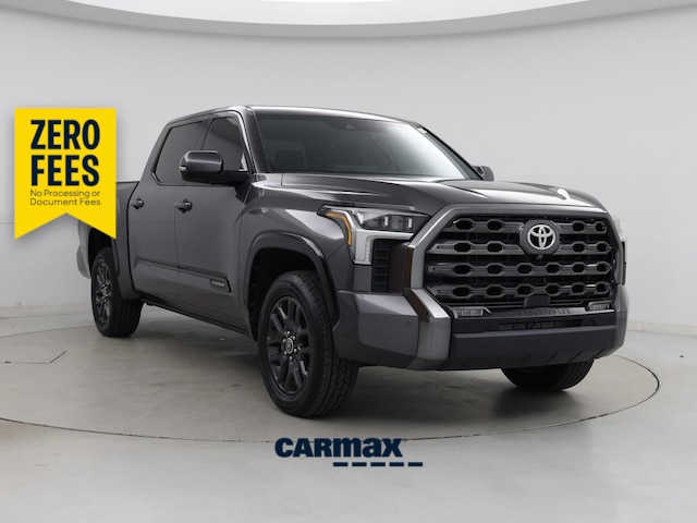 Gray 2022 Toyota Tundra Pickup Truck Four-Wheel Drive Automatic