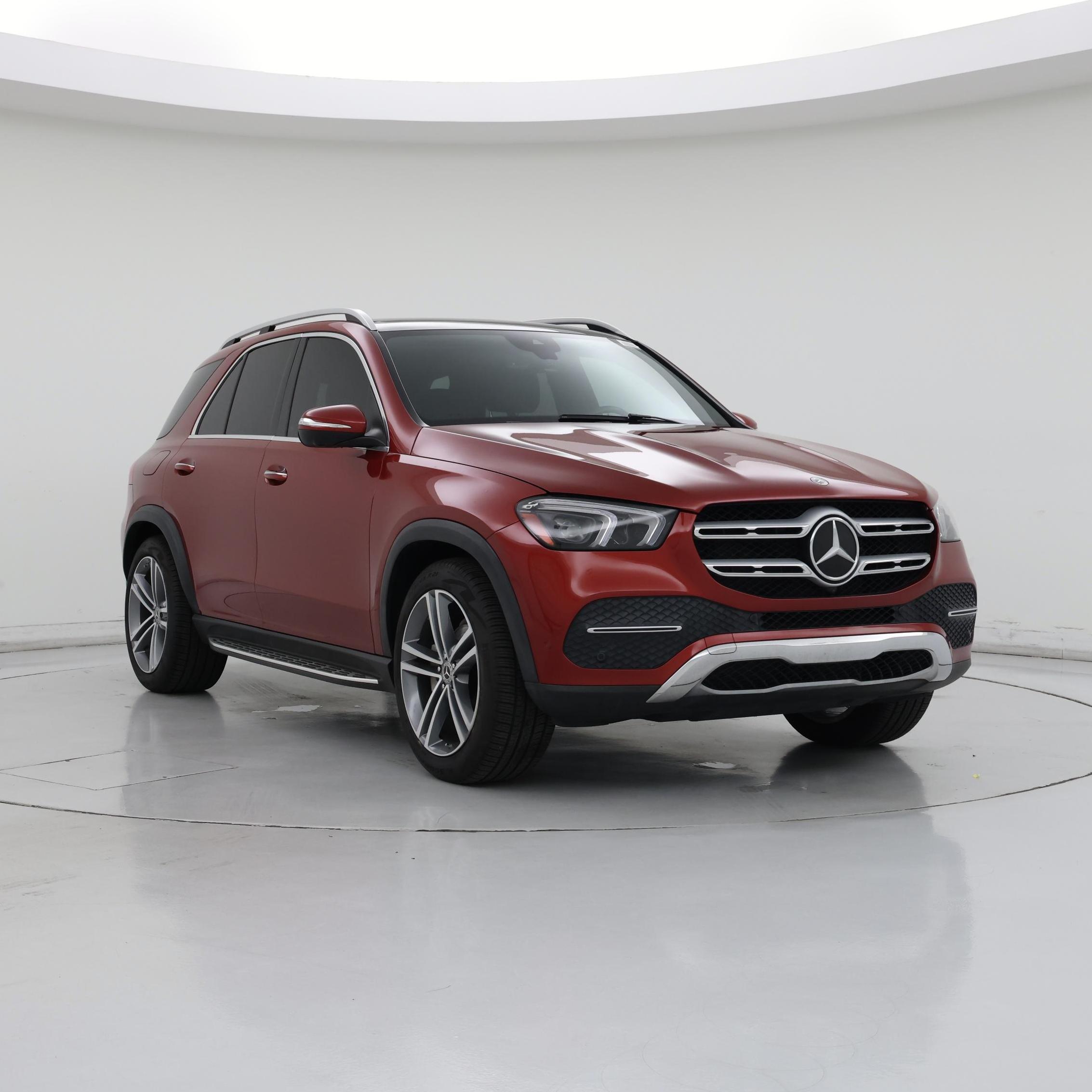 Red 2021 Mercedes-Benz GLE 350 4MATIC SUV / Crossover All-Wheel Drive Automatic