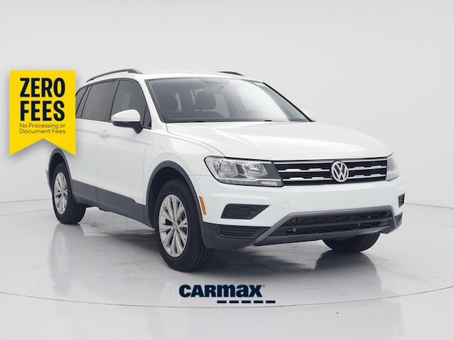 White 2020 Volkswagen Tiguan SUV / Crossover Front-Wheel Drive Automatic
