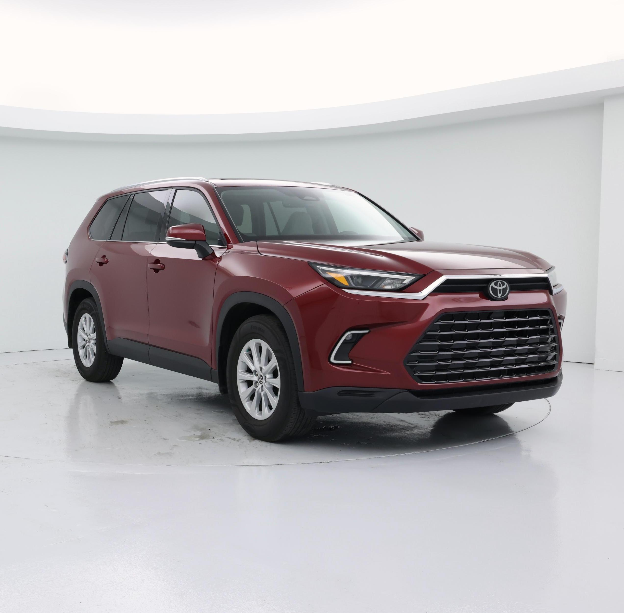 Red 2025 Toyota Grand Highlander XLE FWD SUV / Crossover Front-Wheel Drive Automatic
