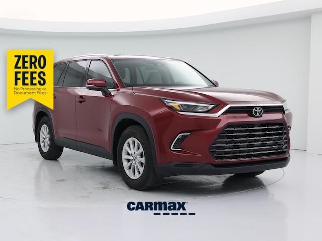 Red 2025 Toyota Grand Highlander XLE FWD SUV / Crossover Front-Wheel Drive Automatic