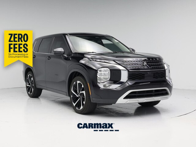 Black 2022 Mitsubishi Outlander SUV / Crossover All-Wheel Drive Automatic
