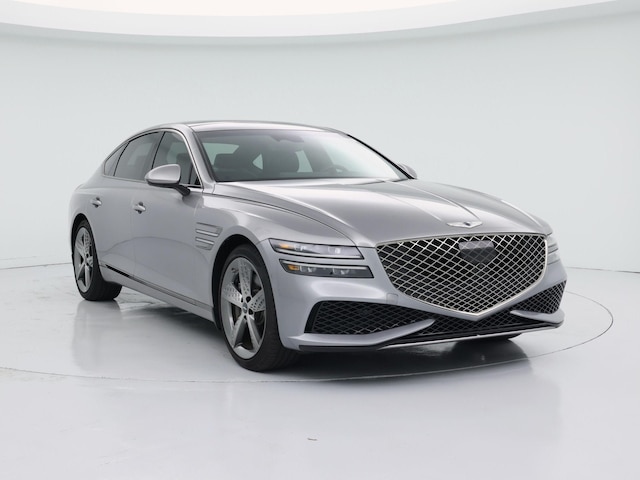 Gray 2024 Genesis G80 3.5T Sport AWD Sedan All-Wheel Drive Automatic