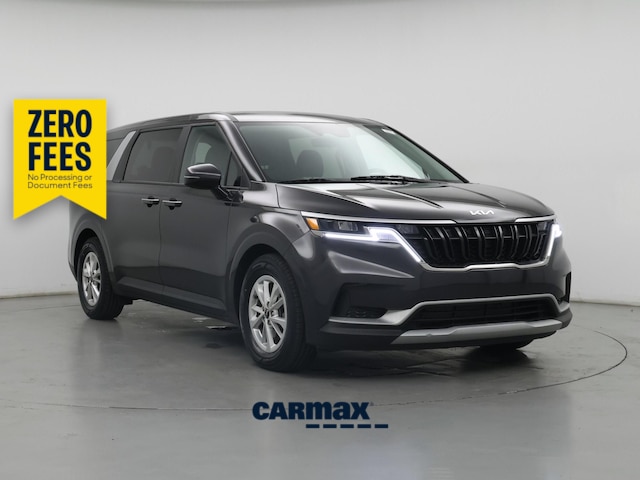 Gray 2024 Kia Carnival Minivan Front-Wheel Drive Automatic