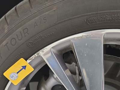 Wheel Driver Side Cosmetic Imperfection