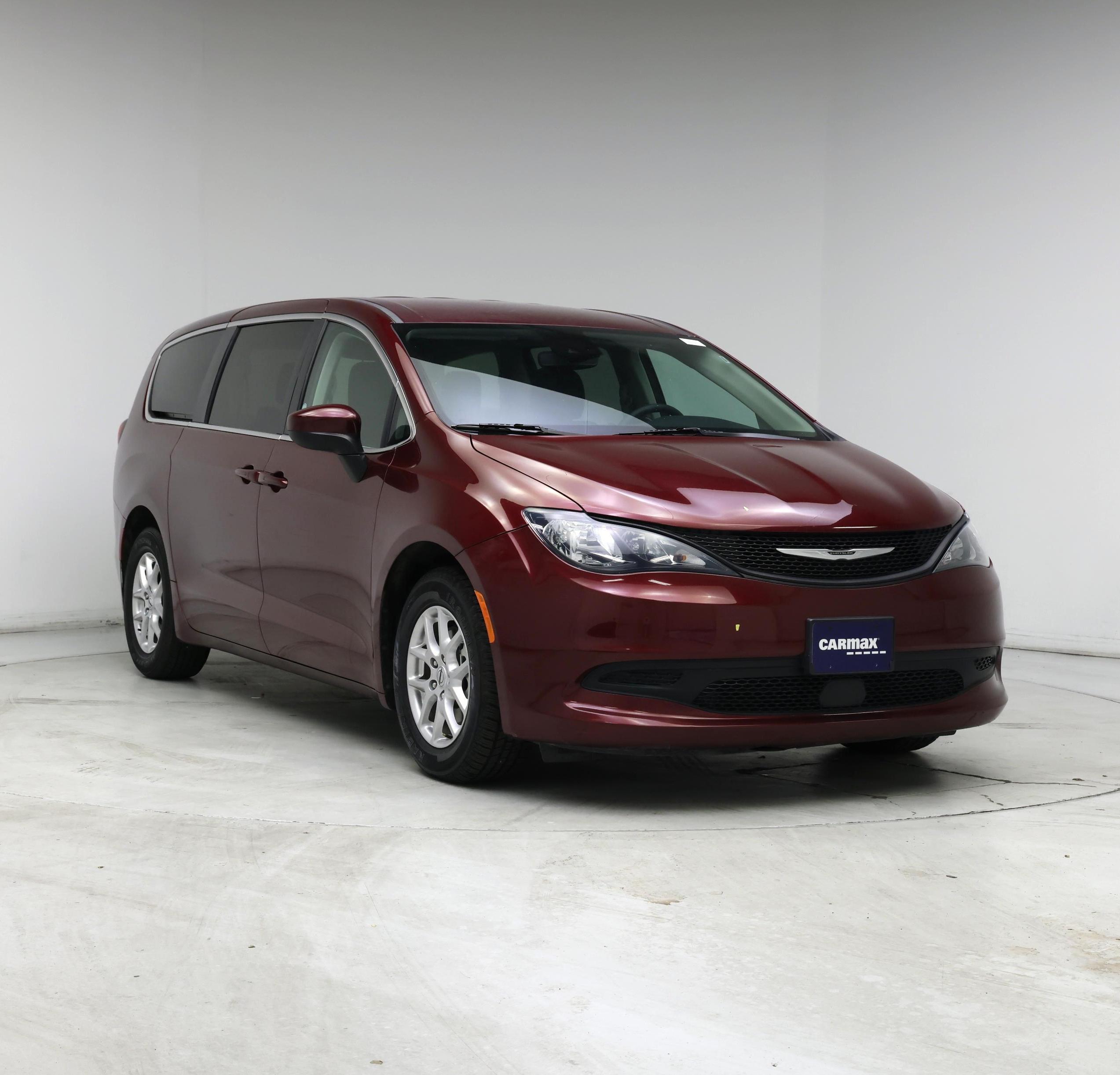 Red 2023 Chrysler Voyager LX FWD Minivan Front-Wheel Drive Automatic