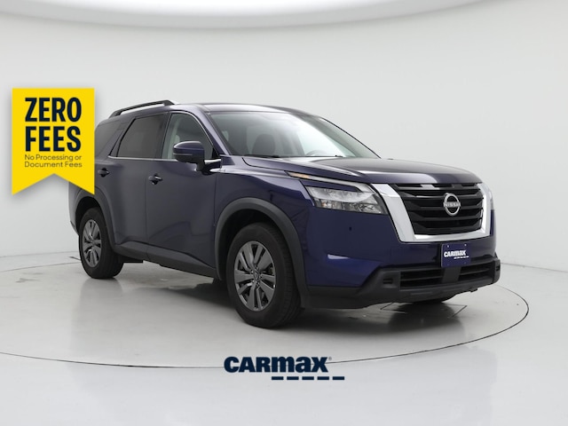 Blue 2025 Nissan Pathfinder SUV / Crossover All-Wheel Drive Automatic